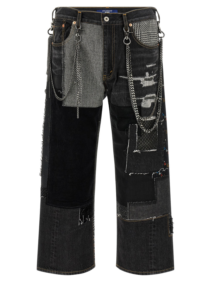 Junya Watanabe Blue Cotton Jeans Denim