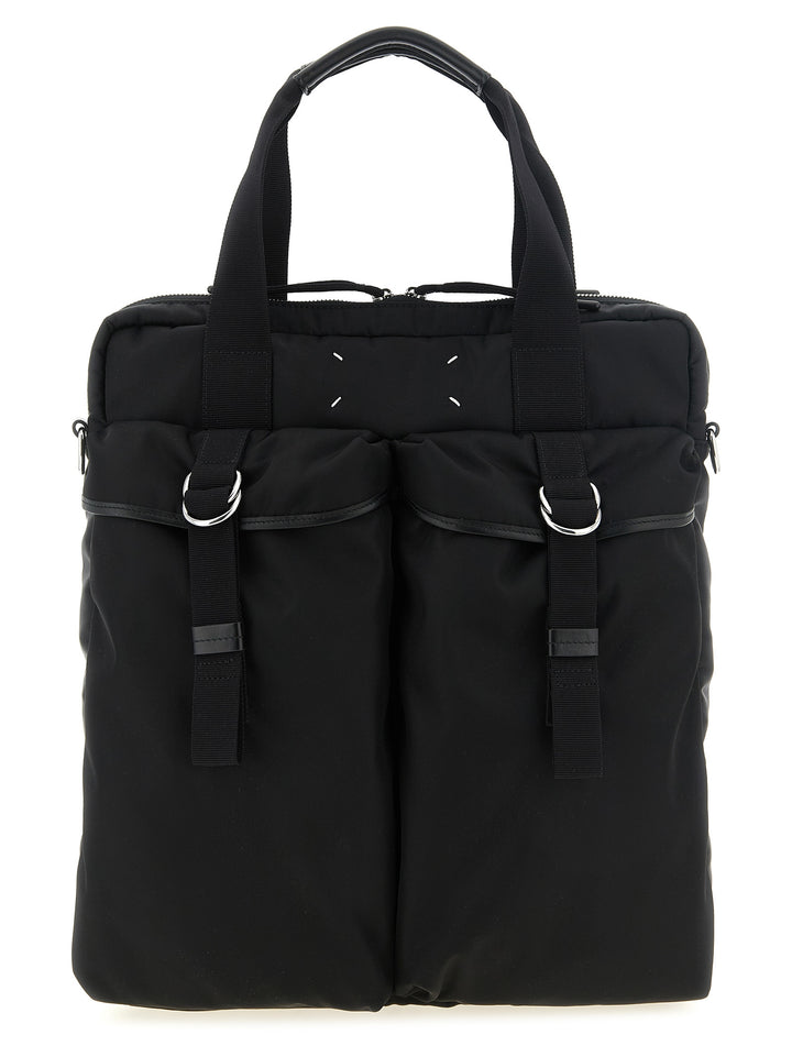 Maison Margiela Black Polyamide Tote Bag