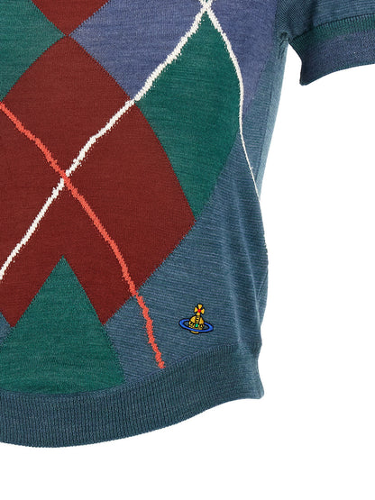 Vivienne Westwood Multicolor Wool Cardigan