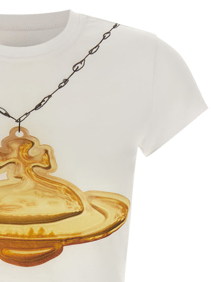 Vivienne Westwood White Cotton T-Shirt