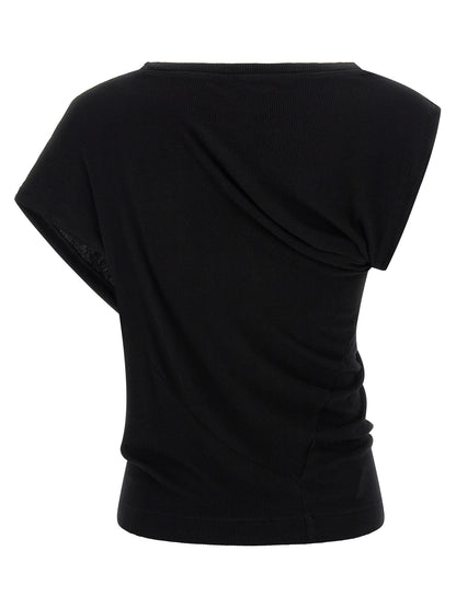Vivienne Westwood Black Viscose T-Shirt