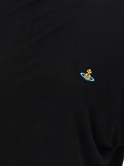 Vivienne Westwood Black Viscose T-Shirt