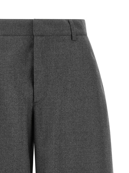Armarium Gray Virgin Wool Casual Pants