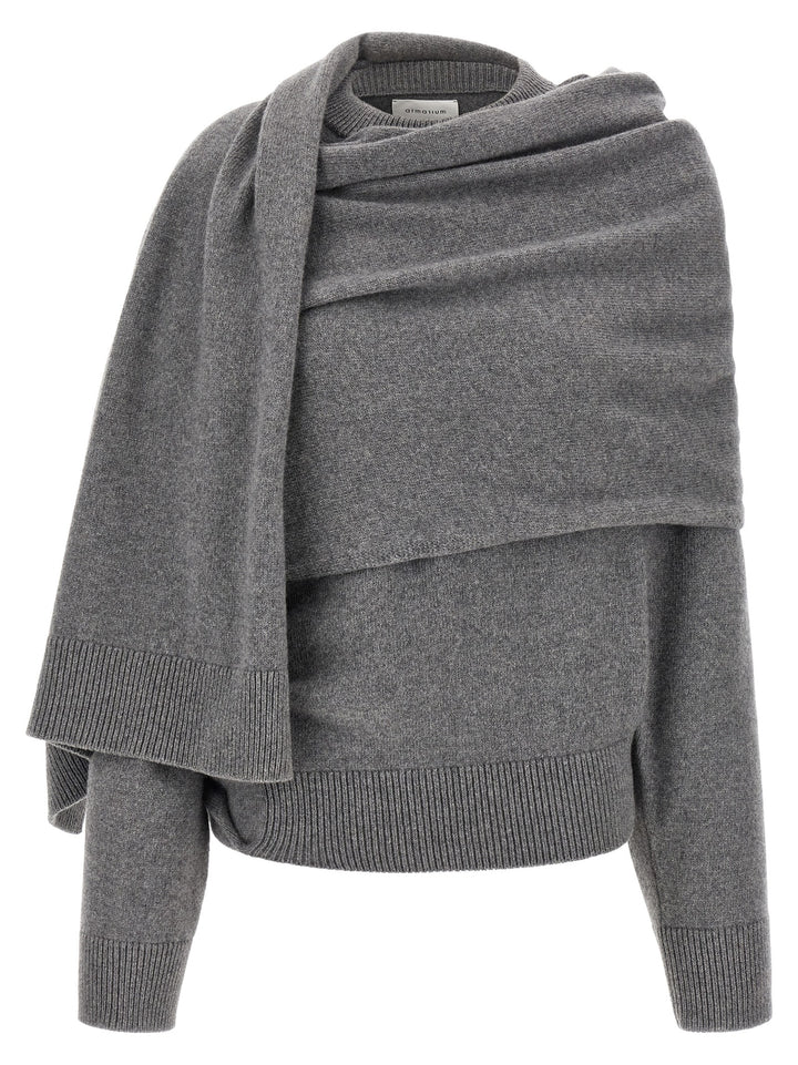 Armarium Gray Wool Cardigan