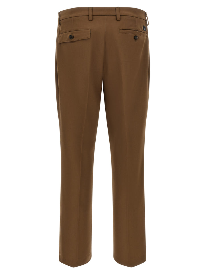 Department 5 Brown Polyester Chino Pants