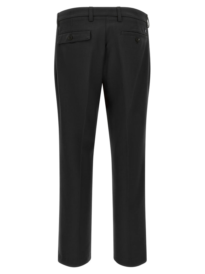 Department 5 Black Polyester Chino Pants