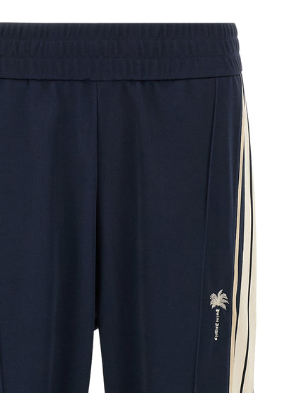 Palm Angels Blue Polyester Joggers (Workout Pants)