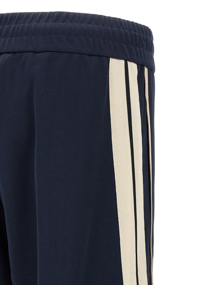 Palm Angels Blue Polyester Joggers (Workout Pants)