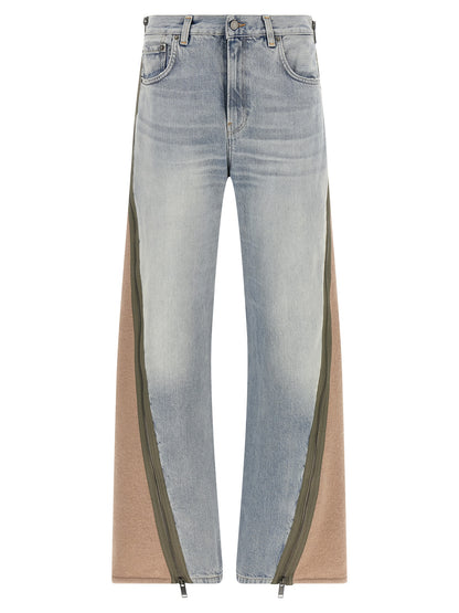Haikure Multicolor Cotton Straight-Leg Jeans
