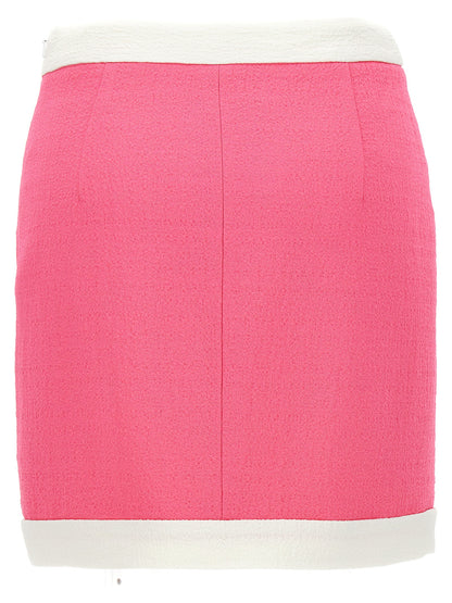 Moschino Multicolor Viscose Long Skirt