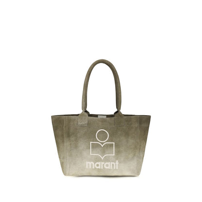 Isabel Marant Bicolor Cotton Shoulder Bag