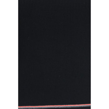 Thom Browne Black Wool Oves Aries Sleeveles T-Shirt