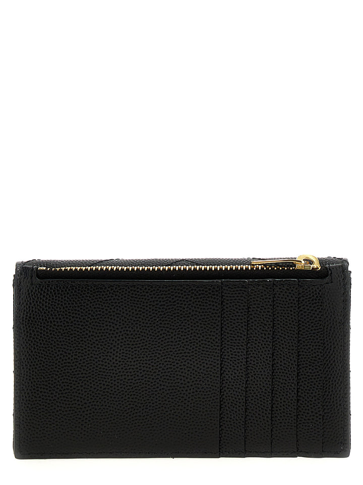 Saint Laurent Black Calfskin Cardholder