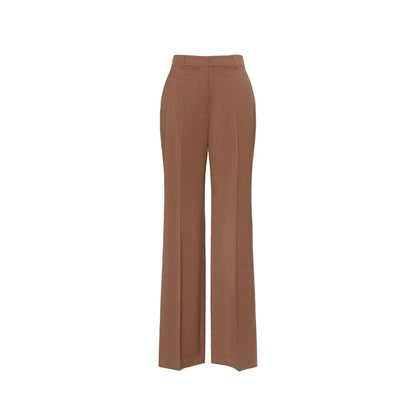 Max Mara Brown Virgin Wool Dress Pants