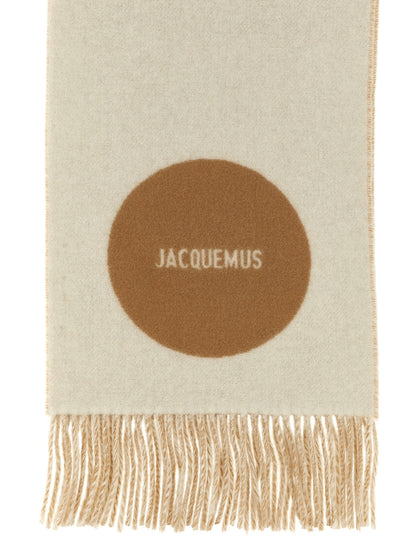 Jacquemus Beige Virgin Wool Foulard