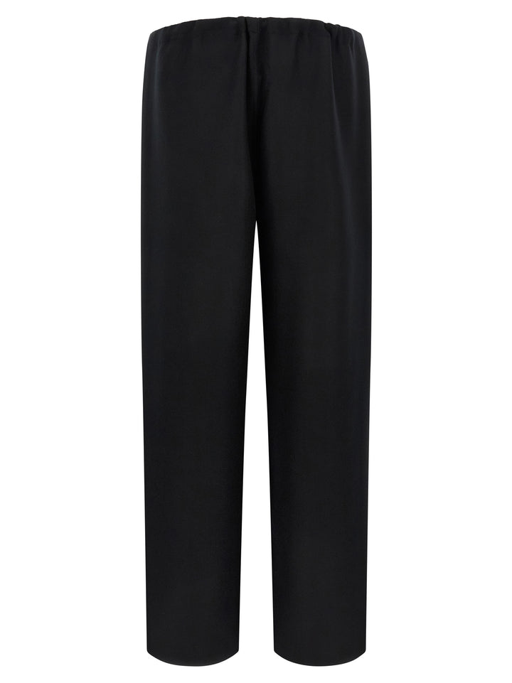 Extreme Cashmere Black Cashmere Casual Pants