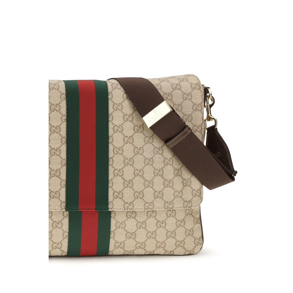 Gucci Beige Fabric Shoulder Bag