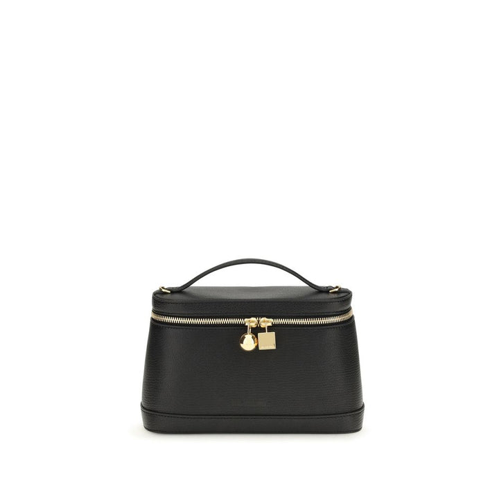 Jacquemus Black Calf Leather Bos Taurus Handbag