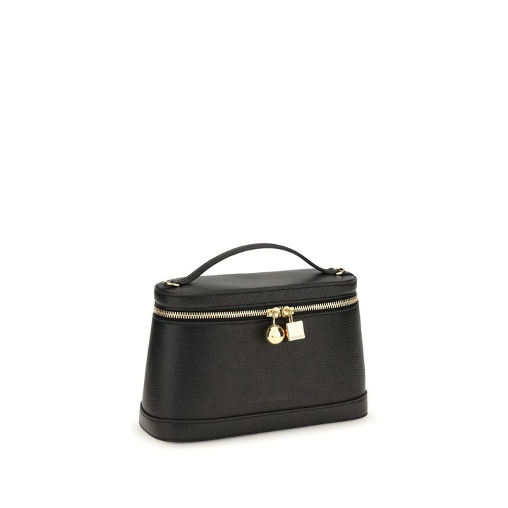 Jacquemus Black Calf Leather Bos Taurus Handbag