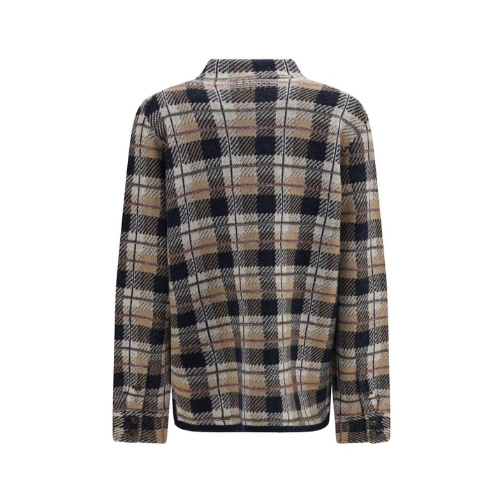 Guest in Residence Brown Cashmere Dress Shirt
