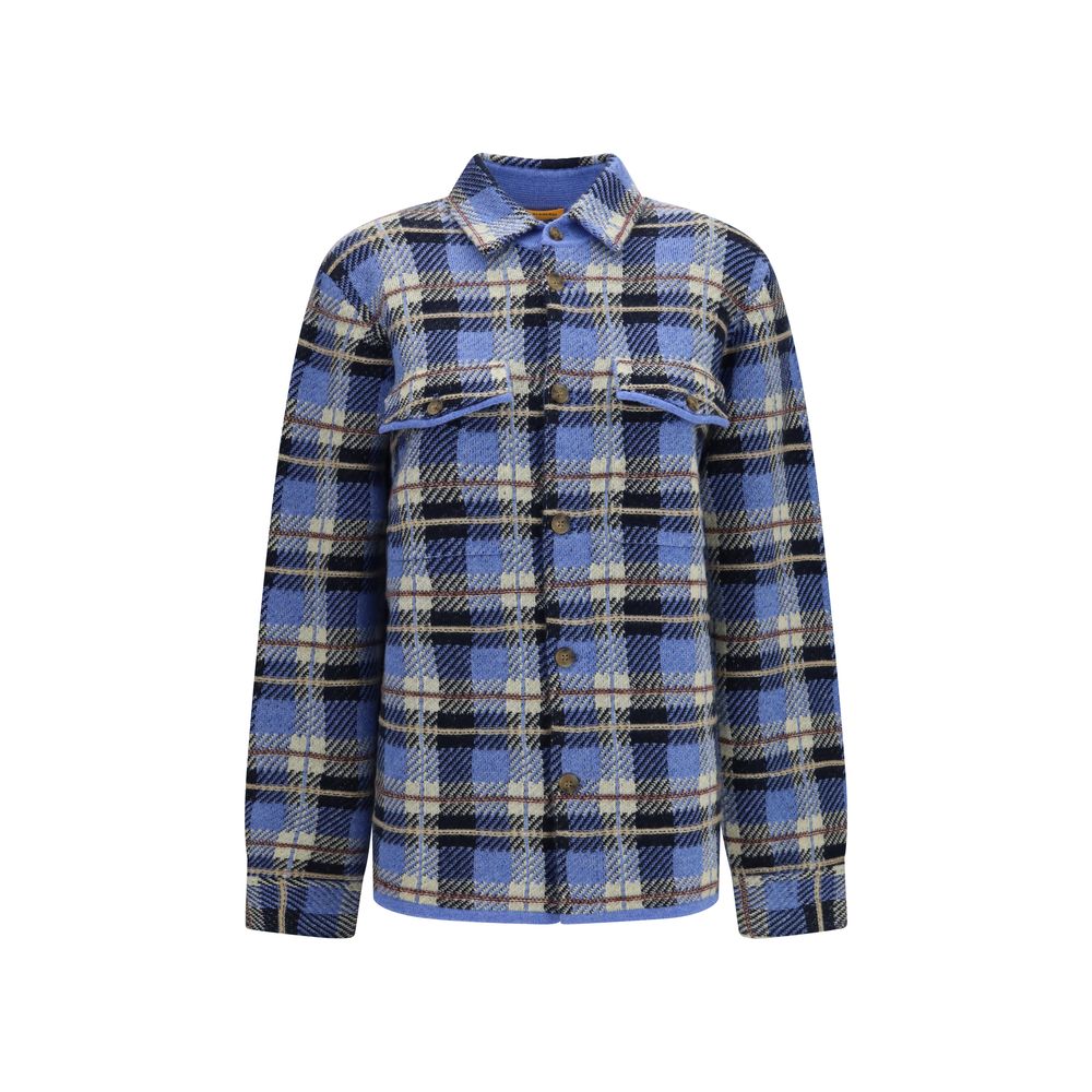 Guest in Residence Blue Cashmere Shirt