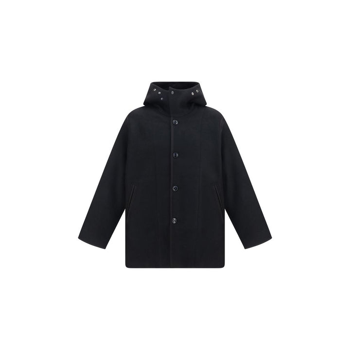 Our Legacy Black Wool Oves Aries Full-Length Jacket