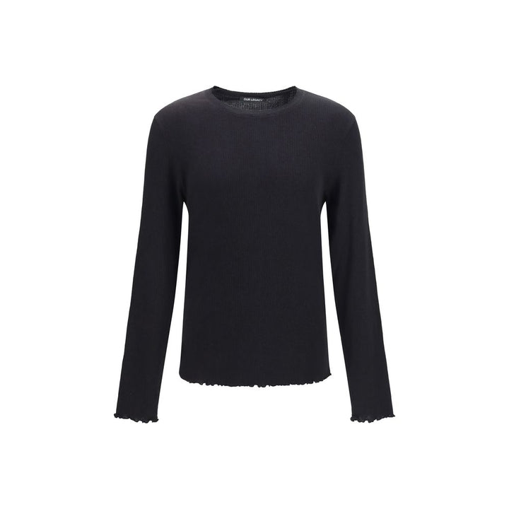 Our Legacy Black Cotton Sweatshirt