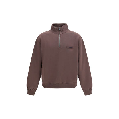 Jacquemus Brown Cotton Sweatshirt