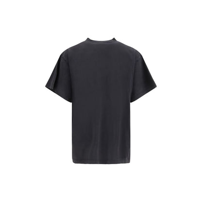 Balenciaga Gray Cotton T-Shirt