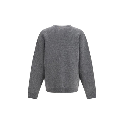 Balenciaga Gray Wool Oves Aries Sweatshirt