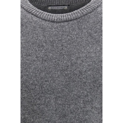 Balenciaga Gray Wool Oves Aries Sweatshirt