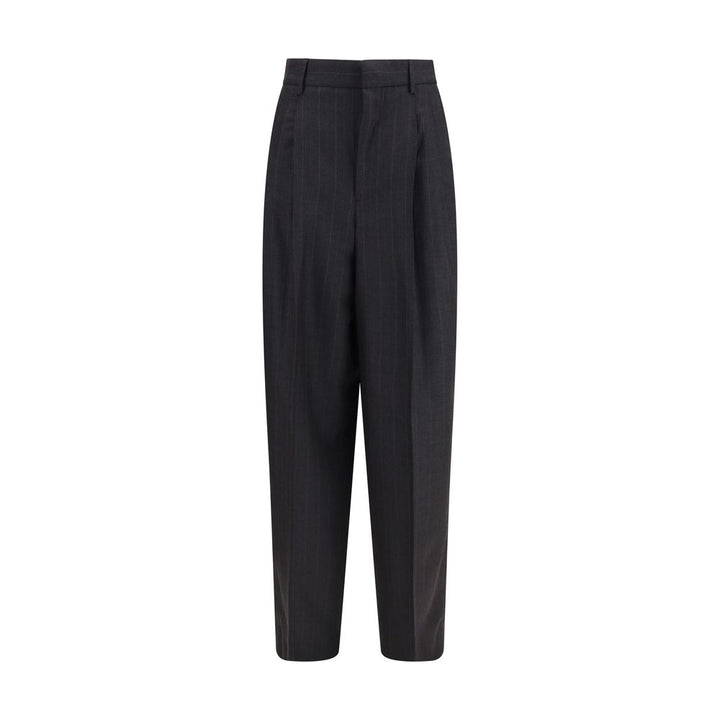 Ami Paris Black Wool Oves Aries Dress Pants