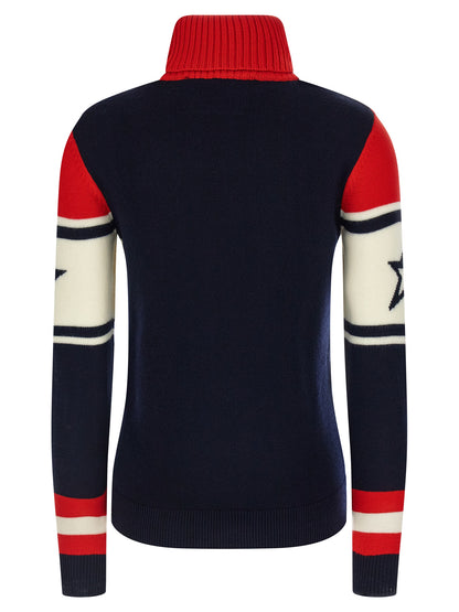 PERFECT MOMENT Multicolor Merino Wool Cardigan