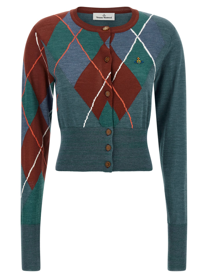 Vivienne Westwood Multicolor Wool Cardigan