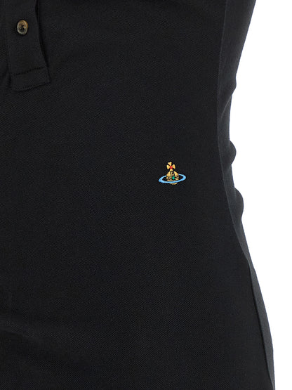 Vivienne Westwood Black Cotton Midi Dress