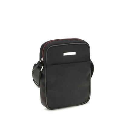 Gucci Black Fabric Shoulder Bag