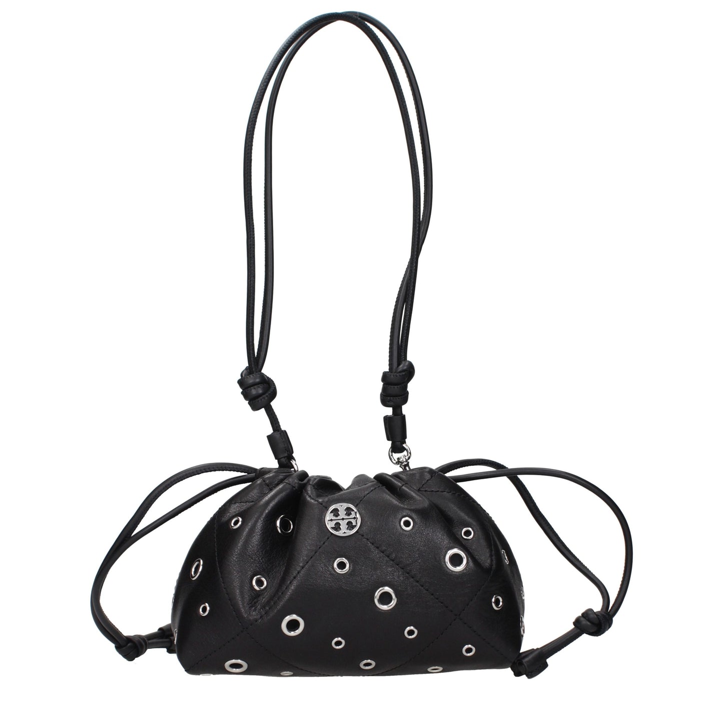 Tory Burch Black Leather Shoulder Bag
