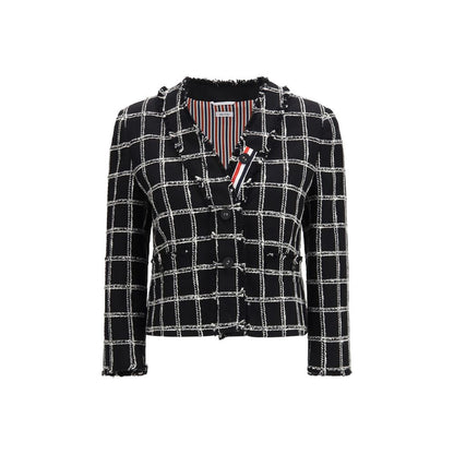 Thom Browne Black Cotton Jacket