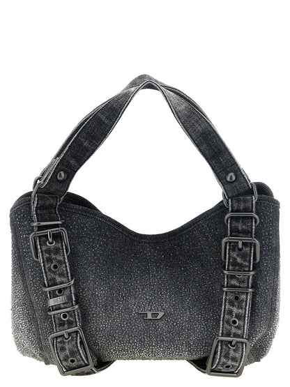 Diesel Black Cotton Handbag