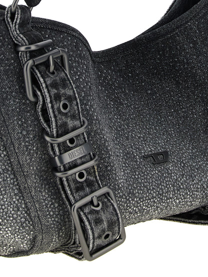 Diesel Black Cotton Handbag