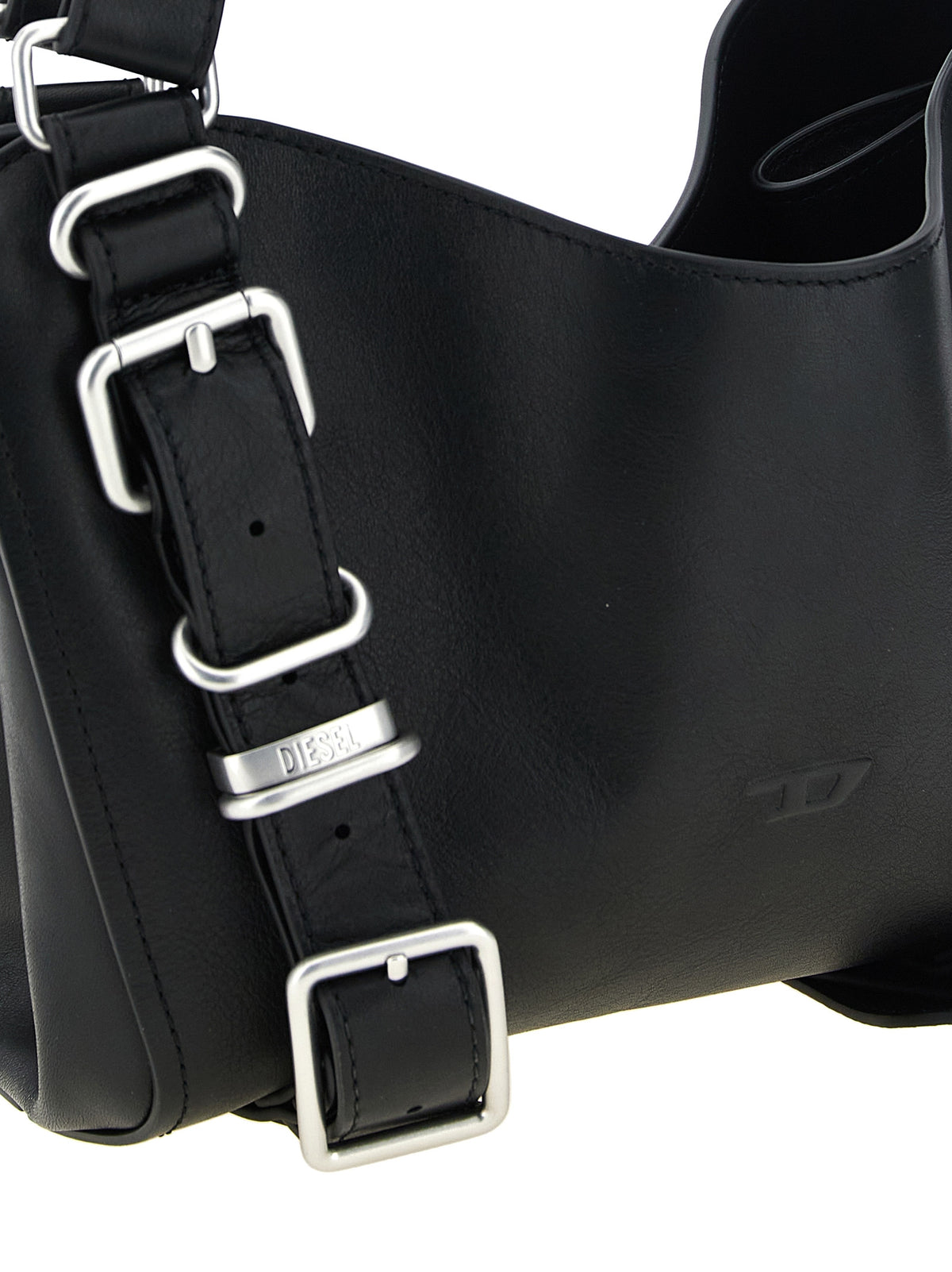 Diesel Black Other Fibres Handbag