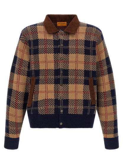 Guest in Residence Multicolor Wool Bomber