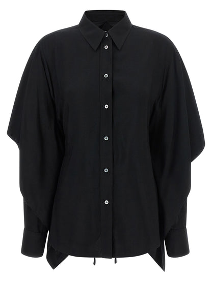 Maison Margiela Black Viscose Blouse