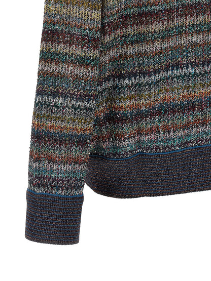 Missoni Multicolor Viscose Polo Shirt