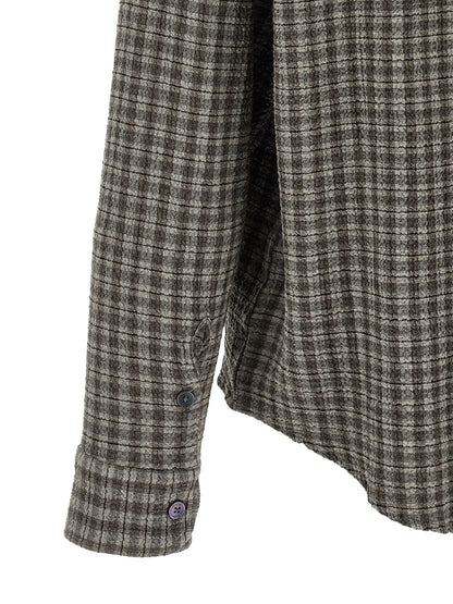 MFPEN Gray Virgin Wool Blouse