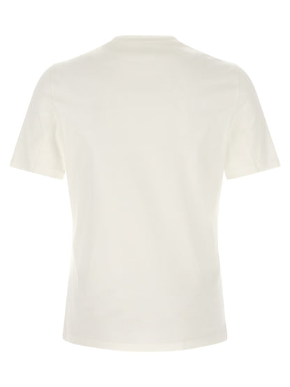 Brunello Cucinelli White Cotton T-Shirt
