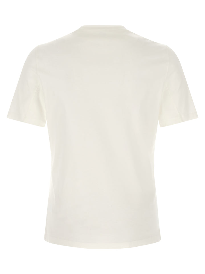 Brunello Cucinelli White Cotton T-Shirt