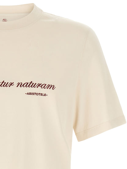 Brunello Cucinelli White Cotton T-Shirt