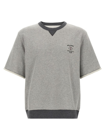 Brunello Cucinelli Gray Cotton Sweatshirt