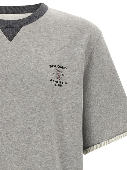 Brunello Cucinelli Gray Cotton Sweatshirt